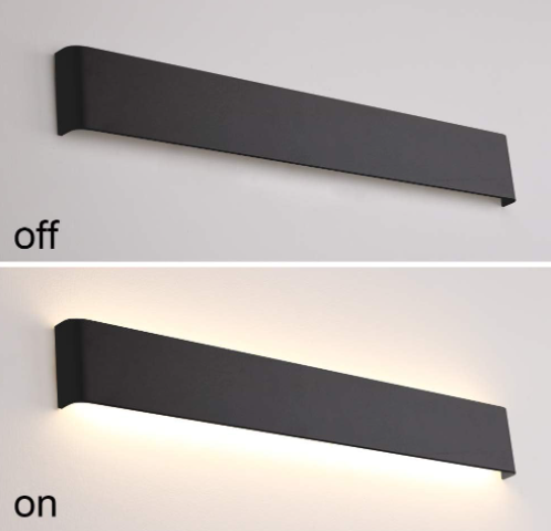 Aplique lineal interior 19w doble luz