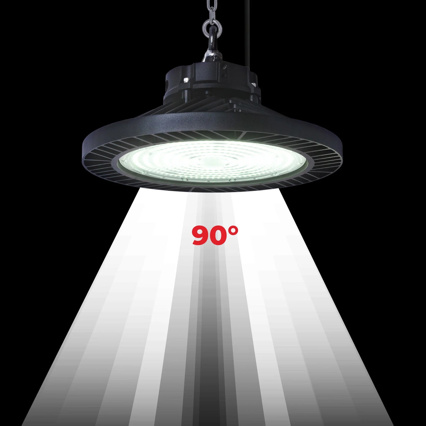 Campana LED Industrial 200W Philips Xitanium HBM — 40.000 lm | 200 lm/W | IP65 IK09