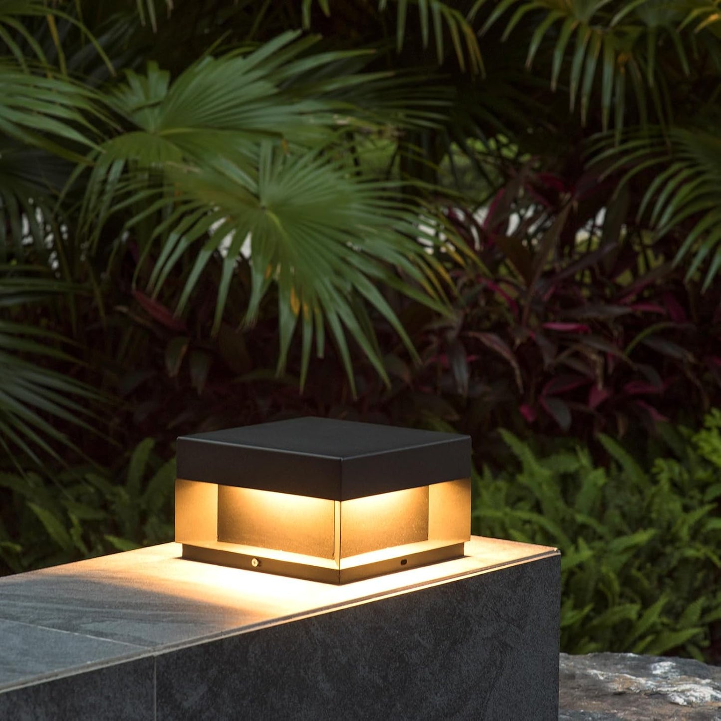 Sobremur balisa solar led 20x20cm CCT