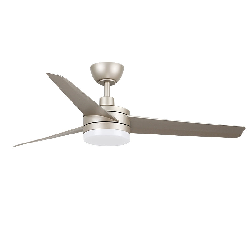 Ventilador techo big con luz negro/gris