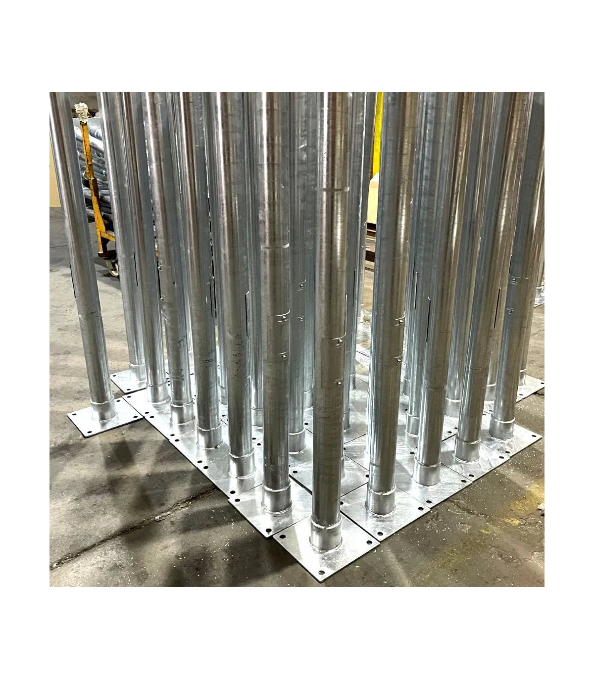 Columna 4 mts galvanitzada