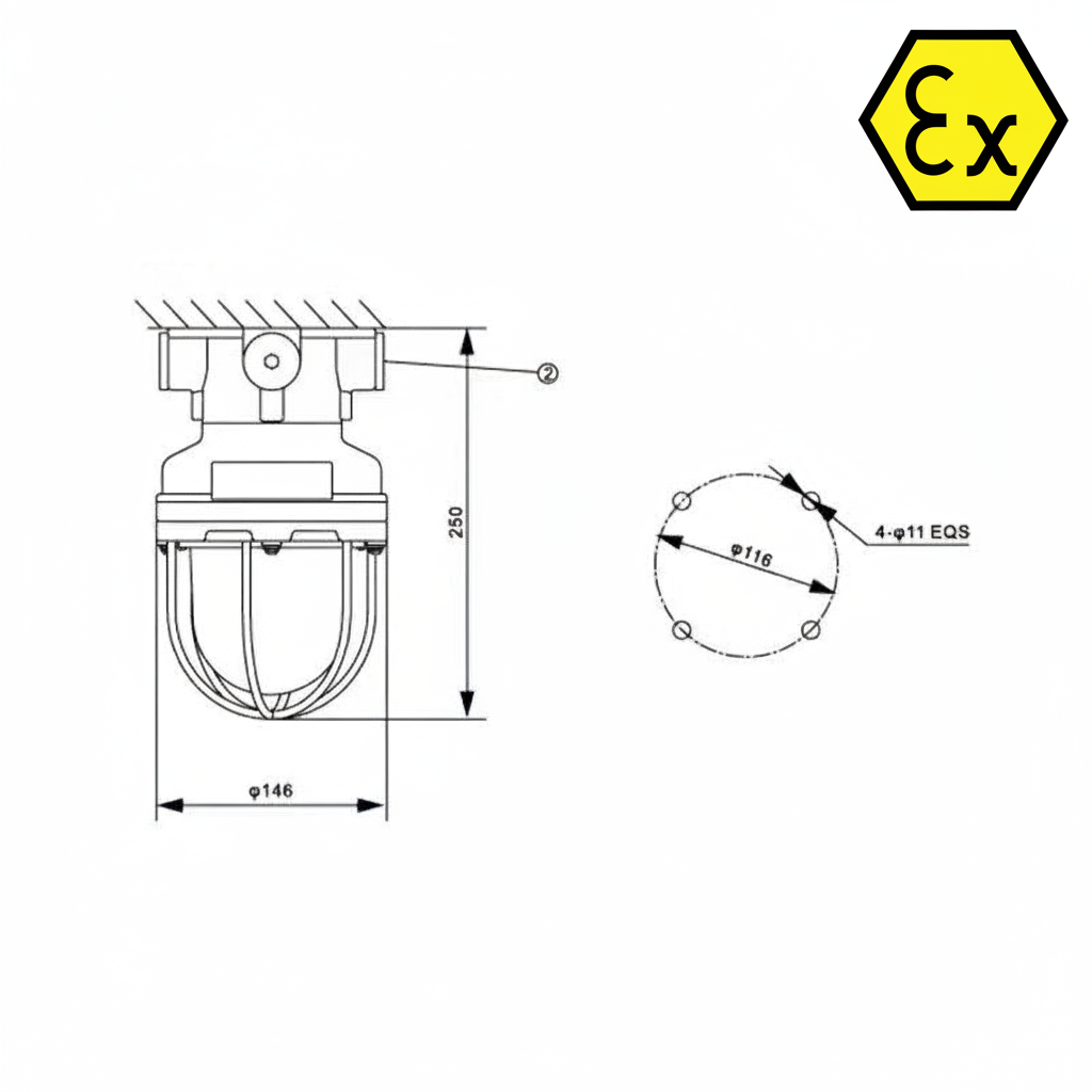 Luminaria ATEX 4