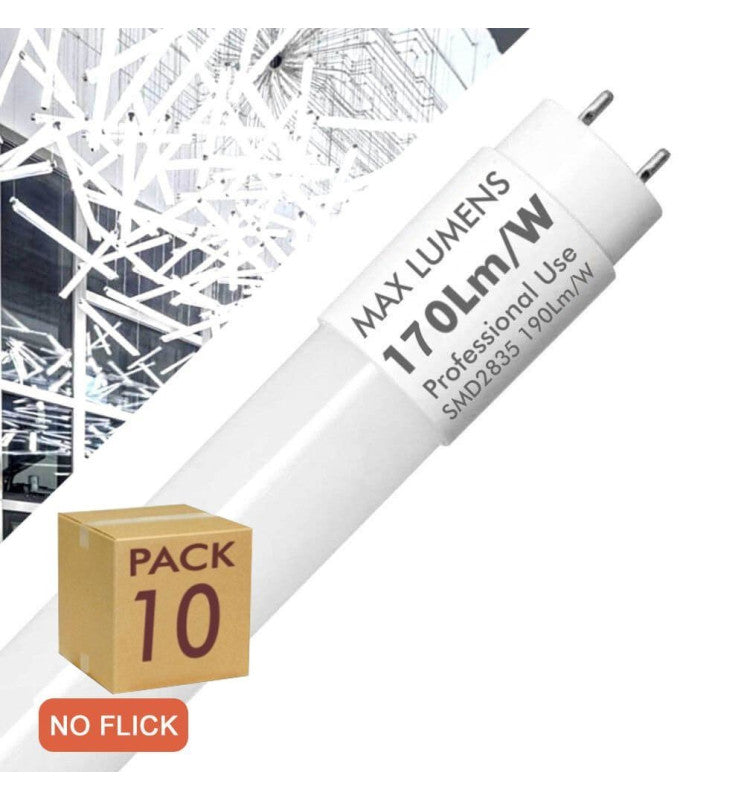 Tubo led 150cm 25w alto flujo (pack)