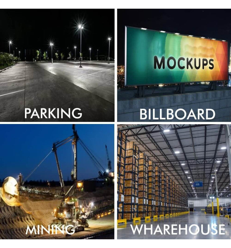 Proyector LED Modular 200W Philips 30.000lm Óptica 25° IP65 Deportivo