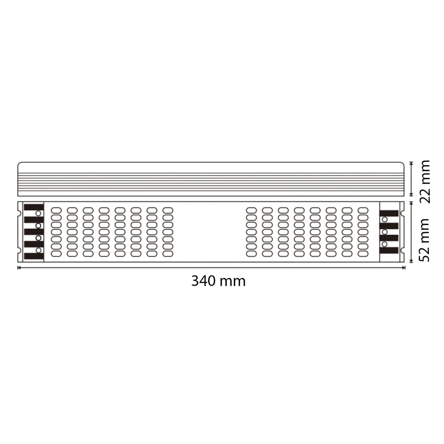 Alimentador 24v slim