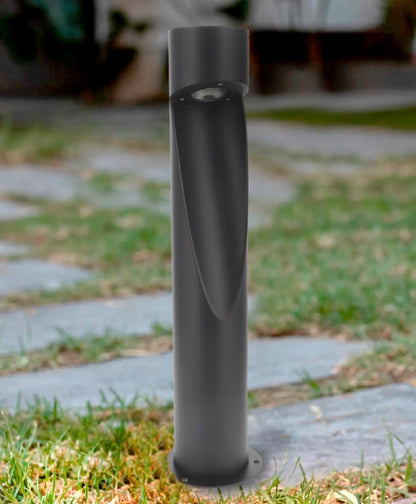 Balisa exterior modern en corten o negre