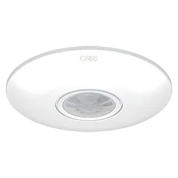 Detector de movimiento de techo Orbis circumat para montaje en superficie. 360º de ángulo de captación de 7 metros de diámetro a 2,5 metros de altura. Temperatura de funcionamiento&nbsp; -20 ºC a +40 ºC . Carga máxima 1000w. Voltage de conexión de 120v a 240v. Temporización&nbsp; de 10s a 40 min. Sensibilidad lumínica&nbsp; 5-1000 Lux.