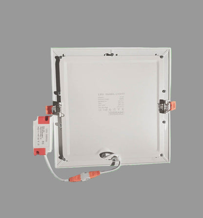 Downlight cuadrado slim 24w cct Osram colores ajustable ne blanco muy cálido, blanco cálido, blanco natural y blanco frío.