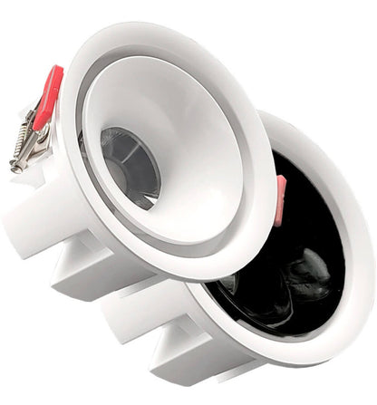 Foco Spot LED Empotrable 18W-24W | 130lm/W | 4CCT | CRI92 | UGR11 | Ángulo 24°