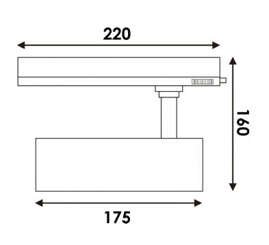 Foco led profesional para carril trifásico&nbsp;de 32w y 3520lm, con un ángulo de apertura de 36ºgrados. Dispone de driver de alta calidad Philips Xitanium. Fabricado en aluminio con acabado en blanco, el cual disipa perfectamente la temperatura, alcanzando un alto rendimiento de funcionamiento de 50.000 horas. Clase de Aislamiento Eléctrico II. Garantía de 5 años