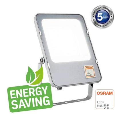 Foco Proyector LED SMD PRO con chipled OSRAM lo hacen idóneo para iluminar de manera eficaz y durable. Se trata de un producto con una clase energética A++