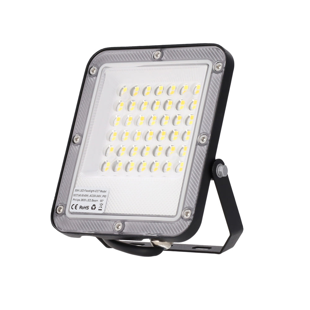 Foco Proyector LED SMD que incorpora Chip Philips de aplicaciones de exterior. Destaca por su eficiencia, alto CRI, alto factor de potencia y robustez. Con selector de color de luz: 3000K, 4000K ó 6000K incorporado