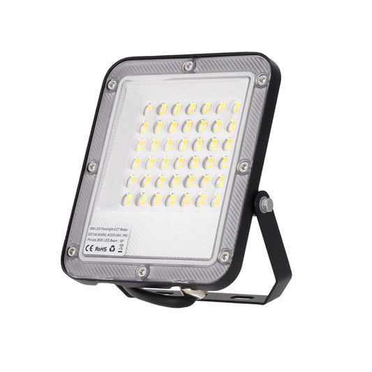 Foco Proyector LED SMD que incorpora Chip Philips de aplicaciones de exterior. Destaca por su eficiencia, alto CRI, alto factor de potencia y robustez. Con selector de color de luz: 3000K, 4000K ó 6000K incorporado