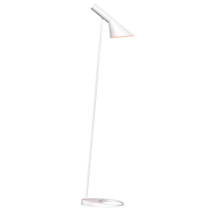 Lámpara de pie moderno en acabado blanco brillante – LUMS & LIGHTS