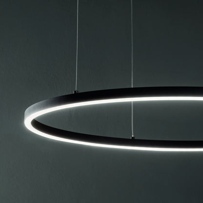 Lampara colgante minimalista circular 90cm