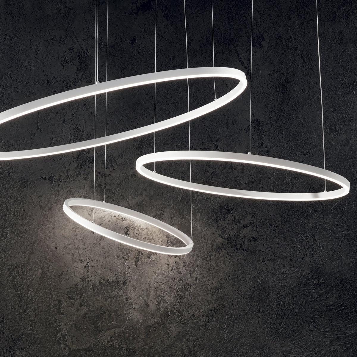 Lampara colgante minimalista circular 90cm