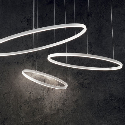 Lampara colgante minimalista circular 90cm