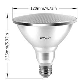 Bombeta LED PAR38 15W E27 1300lm estanca IP65