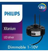 Campana LED Industrial 200W Philips Xitanium HBM — 40.000 lm | 200 lm/W | IP65 IK09