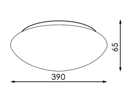 Plafón de techo o pared circular con led 36w. Es una luminaria de alta potencia que proporciona una iluminación intensa y uniforme, con un&nbsp;flujo luminoso de 3.500 lúmenes. Fabricado con materiales de primera calidad como&nbsp;aluminio y policarbonato (PC),