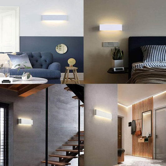 Aplique lineal interior 19w doble luz