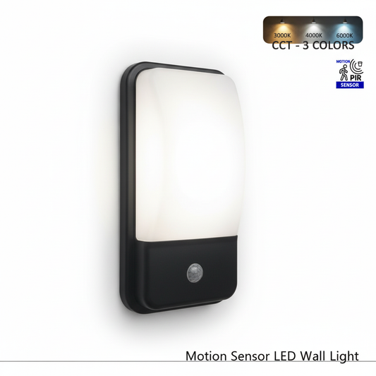 Aplique LED 20W con Sensor PIR - Producto Real
