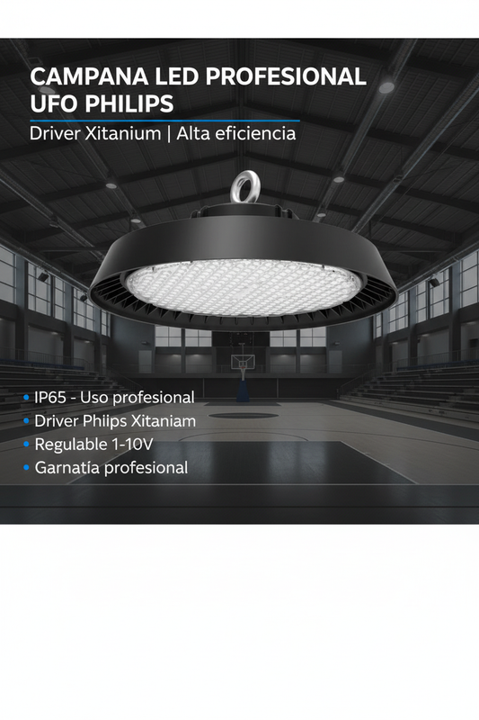 Banner Campana LED Philips - Pabellón sin marca