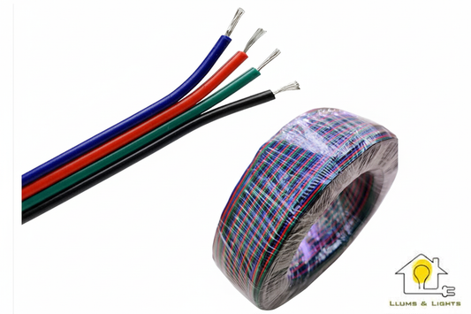 Banner LLUMS&LIGHTS - Cable RGB 4 Pines