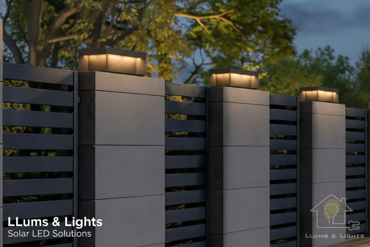 Banner Sobremuro Solar LED con Anagrama