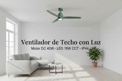 Banner Ventilador de Techo con Luz