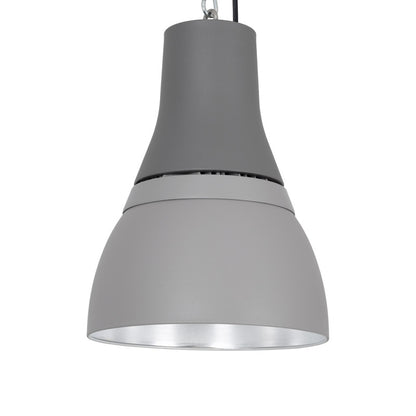 Campana LED Industrial decorativa con reflector de 90º de 25 a 80W, color  CCT Seleccionable. Incorpora  un reflector de policarbonato, logrando una estética que evoca las campanas led tradicionales con un gran confort visual y estético.