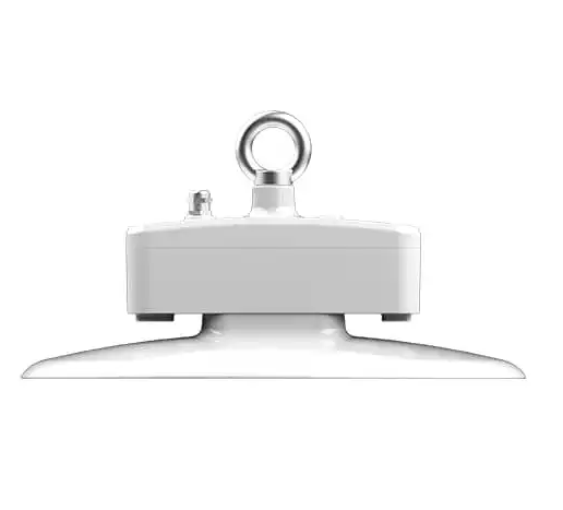 Campana ufo compacta  se distingue por su diseño minimalista y estanco, incorporando la menor cantidad de componentes posible. Con dimensiones de 400 x 400 x 220 mm y un peso de 4820g, esta campana se adapta perfectamente en industrias alimentarias donde la limpieza es crucial.
 A pesar de su tamaño compacto, la campana ofrece una potencia de 150 W con un factor de potencia excepcional de 0,99. Su índice IRC de 96 asegura una reproducción fiel de los colores.
Con clasificaciones IP69K e IK10.