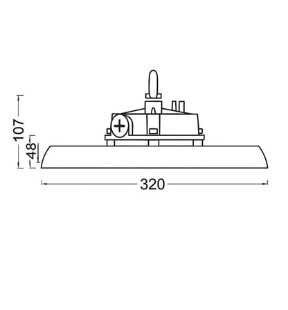 Campana LED Industrial Multipotencia 120/160/200W CCT | Chip Samsung 200lm/W IP65 DALI