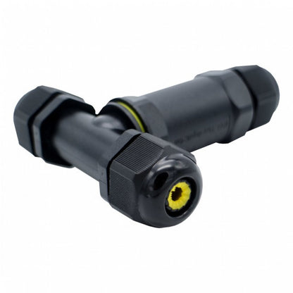 Conector Estanco IP68 Forma T | Empalme Cable 0,5-4mm² 24A 450V | Pack 5 Uds