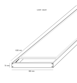 Kit de Superficie para Panel LED 120x30 es un producto diseñado específicamente para resolver las limitaciones de instalación de paneles LED en techos no desmontables, ofreciendo una solución segura, práctica y elegante. El kit de superficie para panel LED está fabricado en aluminio de alta calidad, con un acabado de pintura en polvo de color blanco. Incluye todos los accesorios necesarios para su montaje y fijación al techo.
