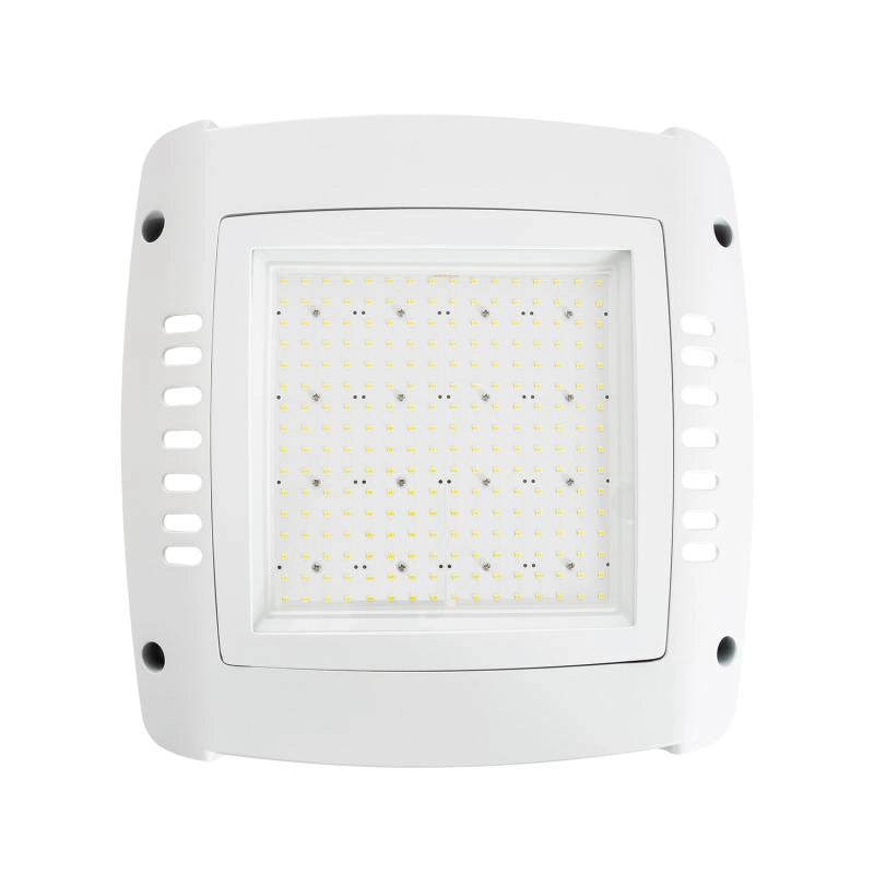 Foco especial gasolineras 100W 150lm/W Driver Philips Xitanium Regulable 1-10V ha sido específicamente diseñado para su uso en cubiertas de estaciones de servicio. Fabricada en aluminio inyectado con recubrimiento especial resistente a vapores de gasolina y que no sufre degradación ni riesgo de fisuración por contacto con gases de hidrocarburos. El driver PHILIPS Xitanium integrado, regula con precisión mediante interfaz 1-10V, lo que permite conectarse a sistemas de regulación y detección de presencia