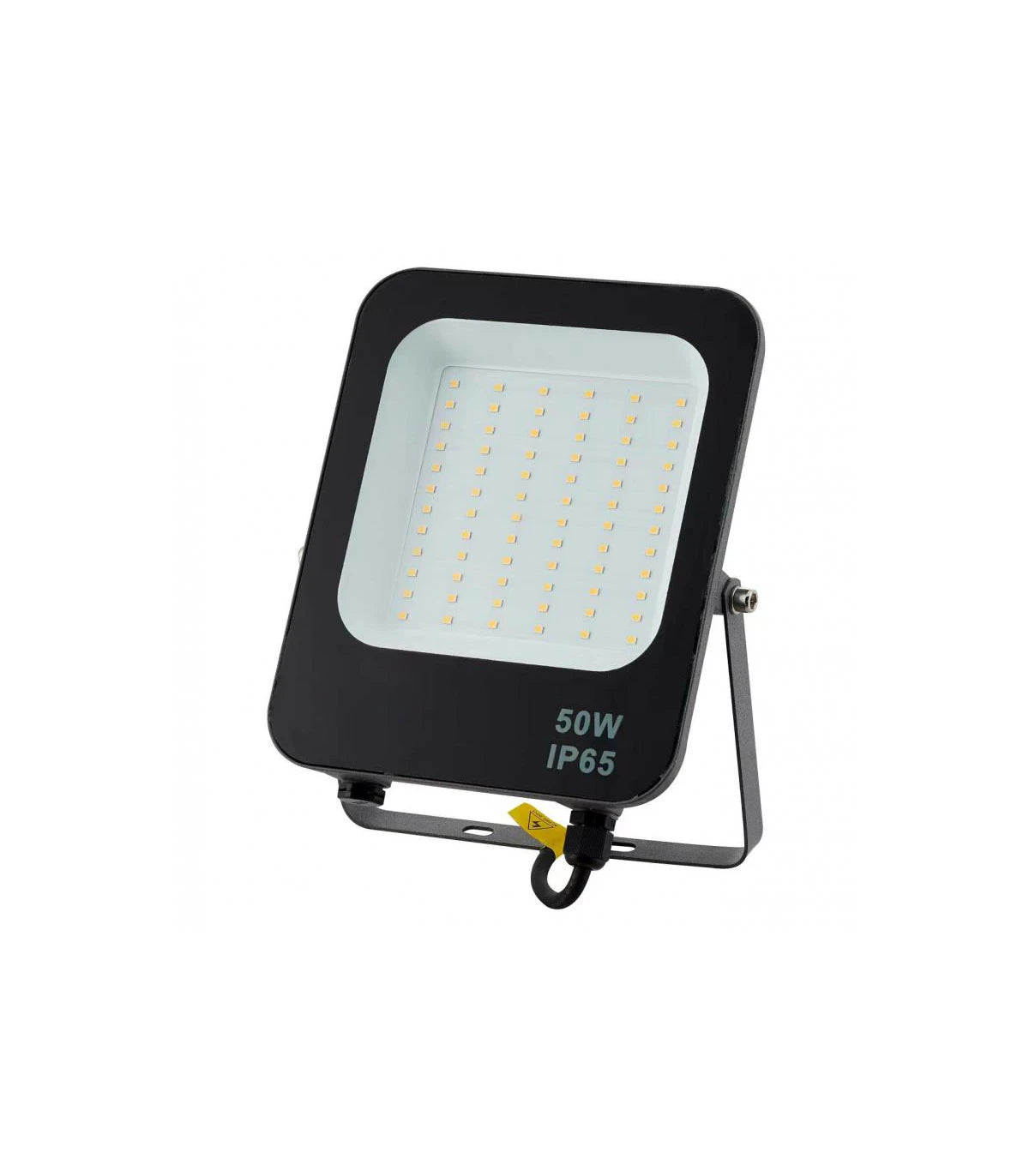 Foco proyector LEDs Osram de construcción robusta y eficiente para la iluminación en diversas aplicaciones. Acabado en color negro su estructura está construida de aluminio y cristal, proporcionando durabilidad y resistencia en diversos entornos. Puede alimentarse con corriente alterna en un rango de 200 a 265V AC, con un ángulo de apertura de 120 grados.