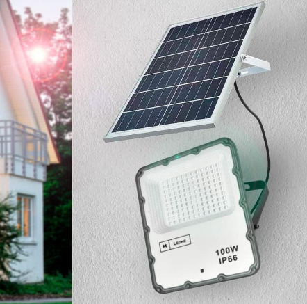 Foco solar LED para exteriores a prueba de agua IP65 puede funcionar normalmente en condiciones de lluvia, aguanieve y nieve, adecuada para su patio, terraza, garaje, estadio, área de juegos abierta y otros lugares.
La batería de litio de 3.2V 20000mAh garantiza un tiempo de carga rápido de 10-12 horas y un tiempo de uso prolongado de 10-12 horas
