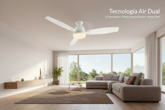 Imagen lifestyle ventilador con especificaciones corregidas