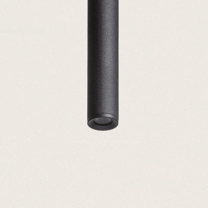 Lámpara Colgante Tubular Mini LED 3w | Blanco, Negro, Dorado