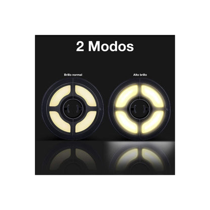 Lámpara LED para Sombrilla y Parasol 1,5W | Pack 2 Unidades | Sin Cables | Terrazas y Hostelería