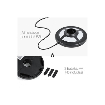 Lámpara LED para Sombrilla y Parasol 1,5W | Pack 2 Unidades | Sin Cables | Terrazas y Hostelería