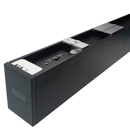 Pantalla lineal led CCT línia continua negra