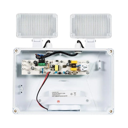 Emergencia industrial doble foco 6w