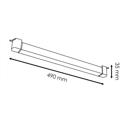 Foco LED para Carril monofasico de 24W con acabado en Negro y Aluminio. Chip de altas prestaciones Sanan. Instalaciones para carriles Monofásicos. El Foco de Carril Lineal posee un ángulo de apertura de 120º y 2000 Lúmenes.
Permite la orientación con ángulo de 80º  que lo hace perfecto para la iluminación en Tiendas, Comercios, Exposiciones …