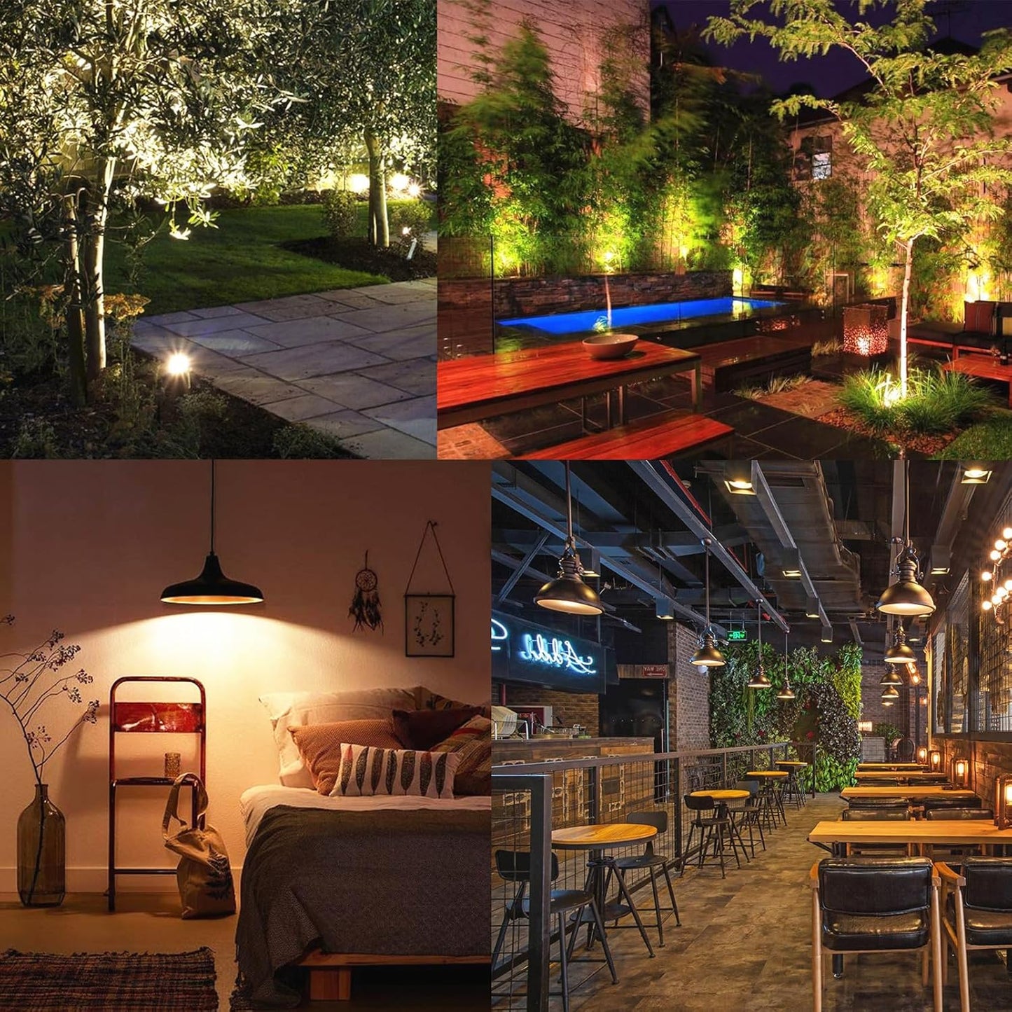 Bombeta LED PAR38 15W E27 1300lm estanca IP65