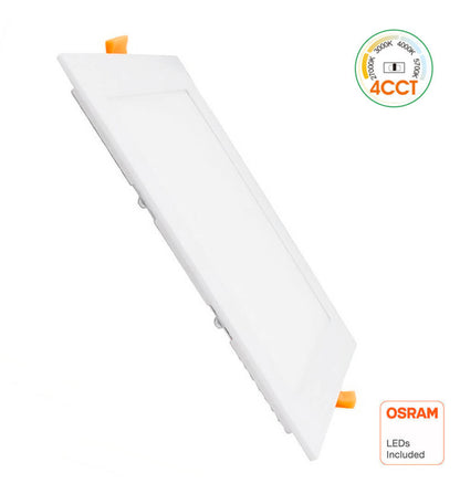 Downlight led quadrat 24w CCT Osram tall 205mm