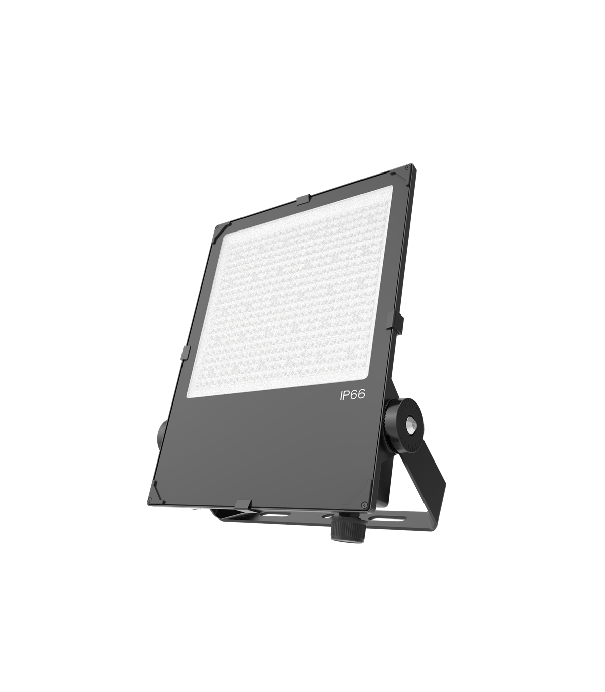  Proyector LED Exterior Profesional es una solución de iluminación suoer eficiente. Equipado con chip LED LUMILEDS de 150 lúmenes/w y un driver de alta calidad que permite ajustar su potencia entre 200w, 160w y 120w. Cuenta con un selector de temperatura CCT que permite elegir entre 3000K, 4000K y 6000K, proporcionando una iluminación adaptable a cualquier entorno. hasta 30.000 lúmenes. 