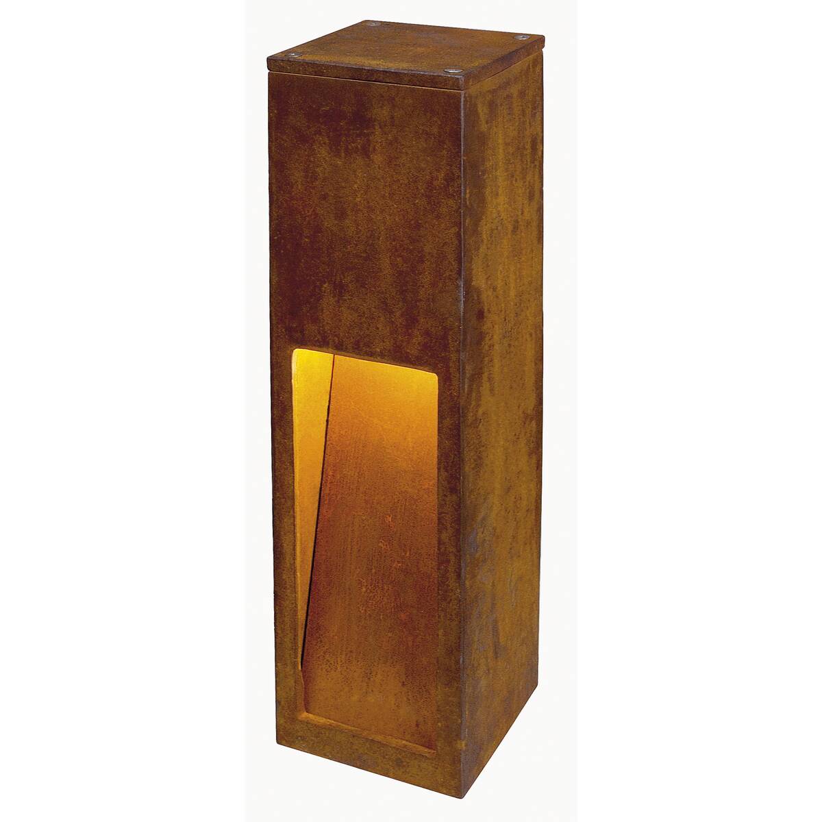 Baliza de Exterior Acero Corten Oxidado 50cm - 80cm
