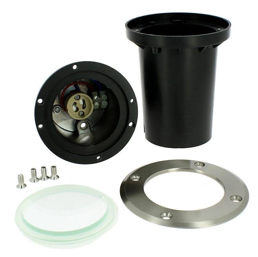 Foco Empotrable Suelo Inox GU10 IP67 - Luminaria Exterior para Jardín